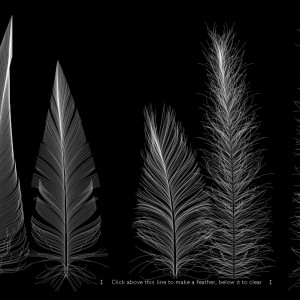OpenProcessing Feathers